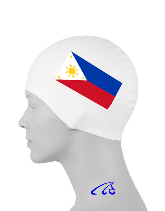 Philippine Flag Swimcap